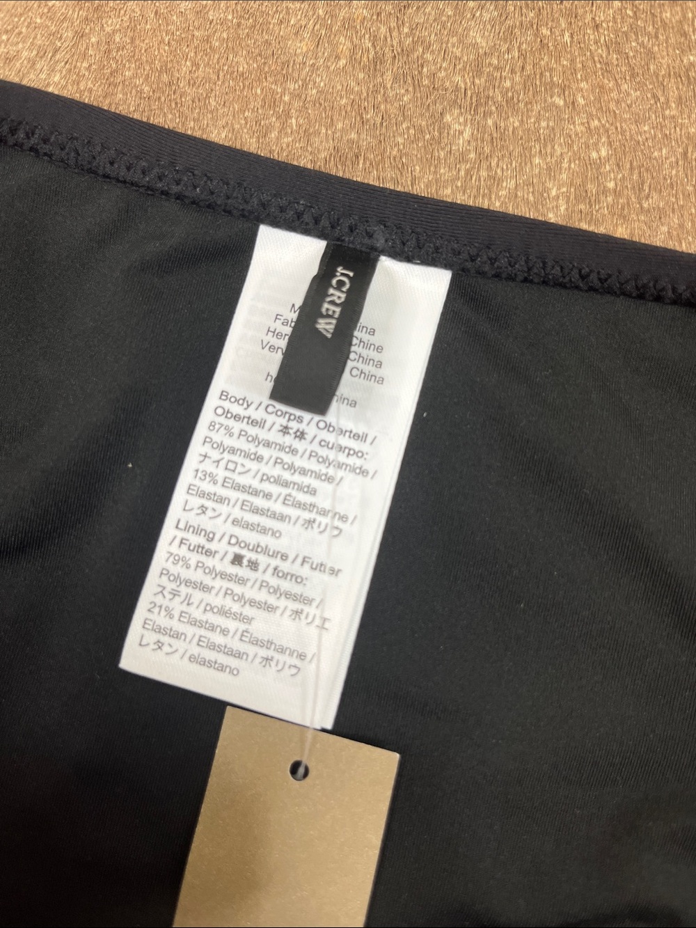 J Crew 1989 High Leg Bikini Bottom - Picture 5 of 6